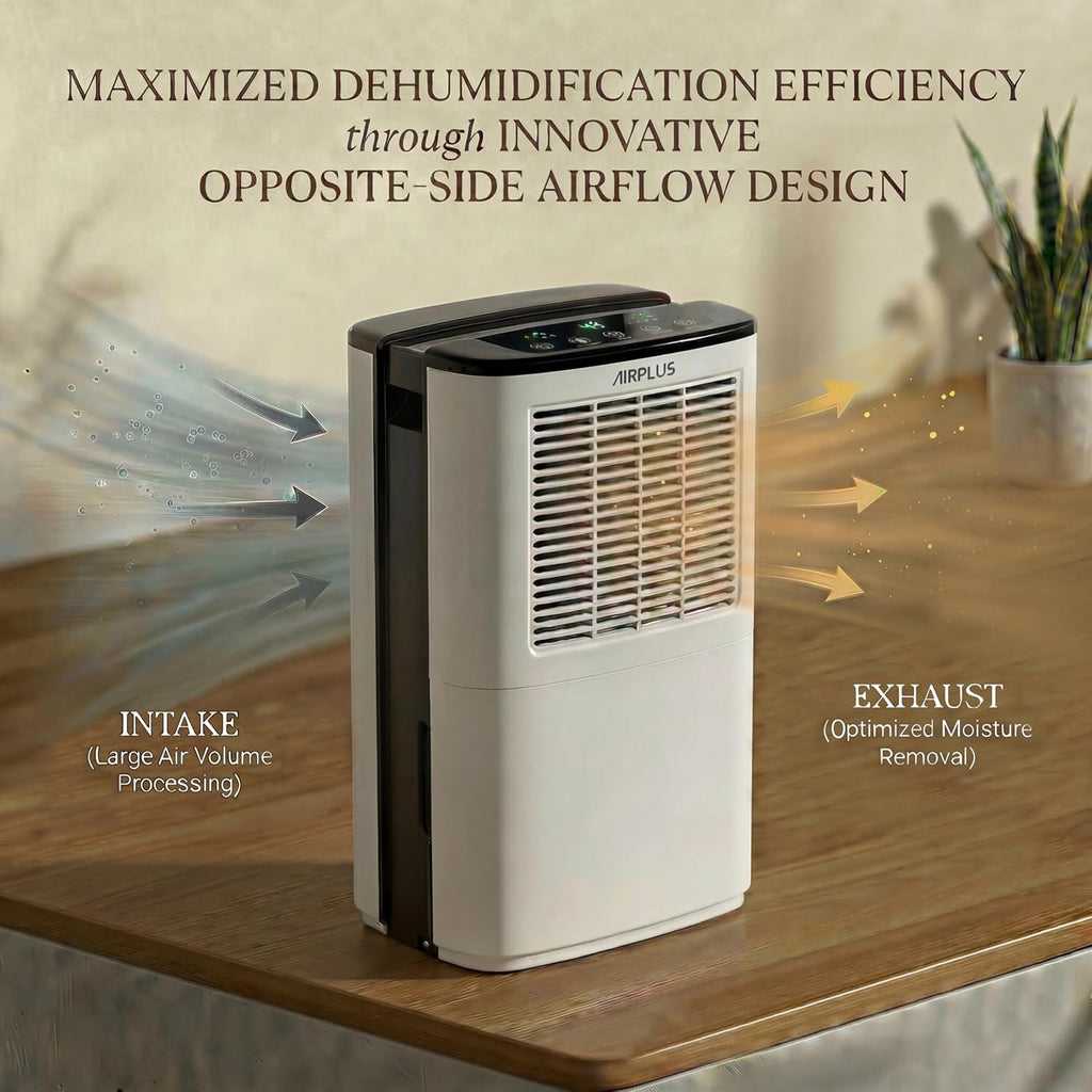 4500 Sq. Ft Dehumidifiers for Home, 70 Pints Dehumidifier for Basement with Drain Hose, Continuous Drainage