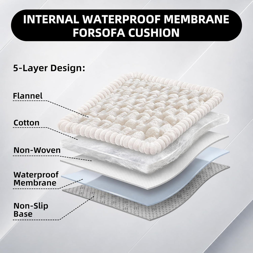 Waterproof Couch Covers for Dogs, Non-Slip Sofa Cover Protector
