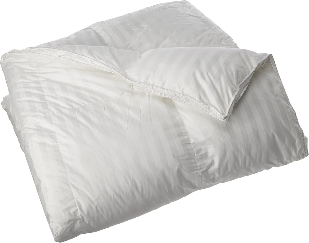 500 Thread Count Cotton Damask Duraloft Down Alternative Comforter - Twin