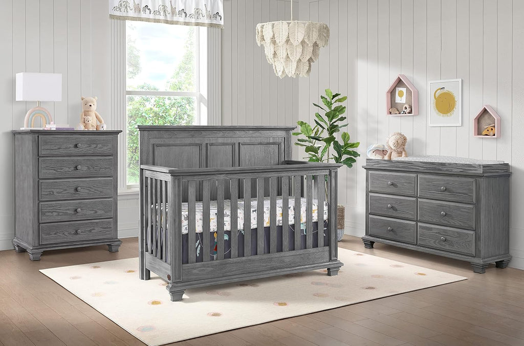 Universal Changing Topper for Kenilworth/Willowbrook 6 Dr dresser, Graphite Gray