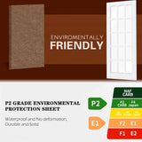 French Door, 32" x 80", 15-Lite Clear Glass, Prehung Interior Door, Right-Handed, White MDF with Door Jamb & Hardware