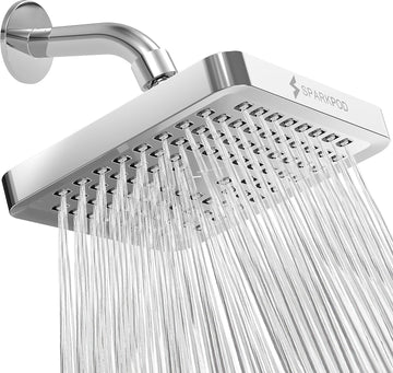 Shower Head - High Pressure Rain - Premium Quality Luxury Design