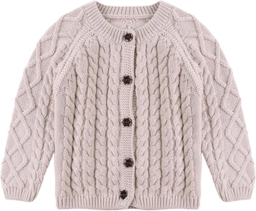 Baby Girl Sweater Toddler Knit Cardigan Infant Boy Long Sleeve Coat