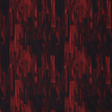 Wood Plank Cotton Fabric, Barn Red Cut by The Yard
