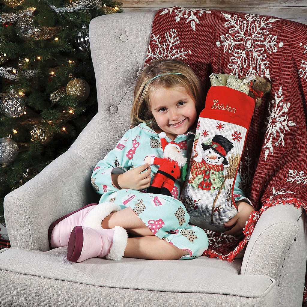 Personalized Heirloom Needlepoint Stocking