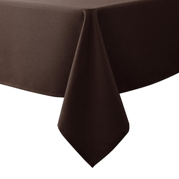 Fall Tablecloth Rectangle-Thanksgiving Autumn Table Cloths-Brown 60x108"