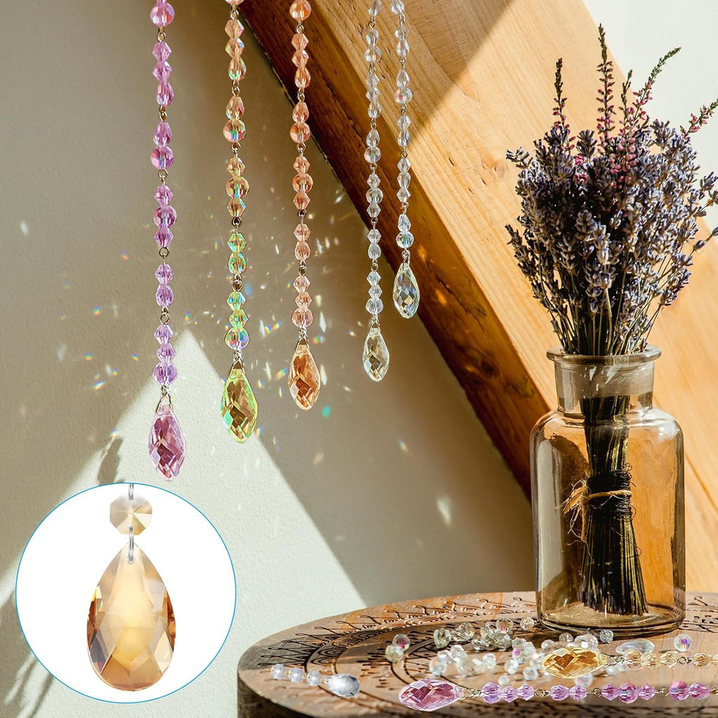 Teardrop Crystal Chandelier Pendants Beads