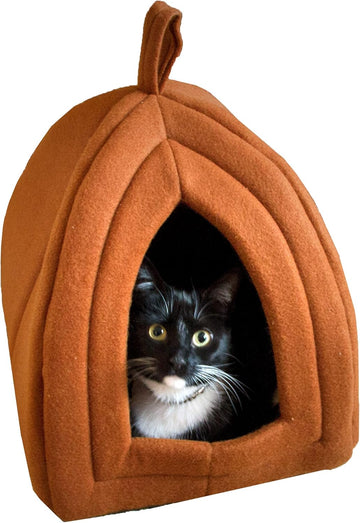 Cat House - Indoor Cat Bed with Removable Foam Cushion