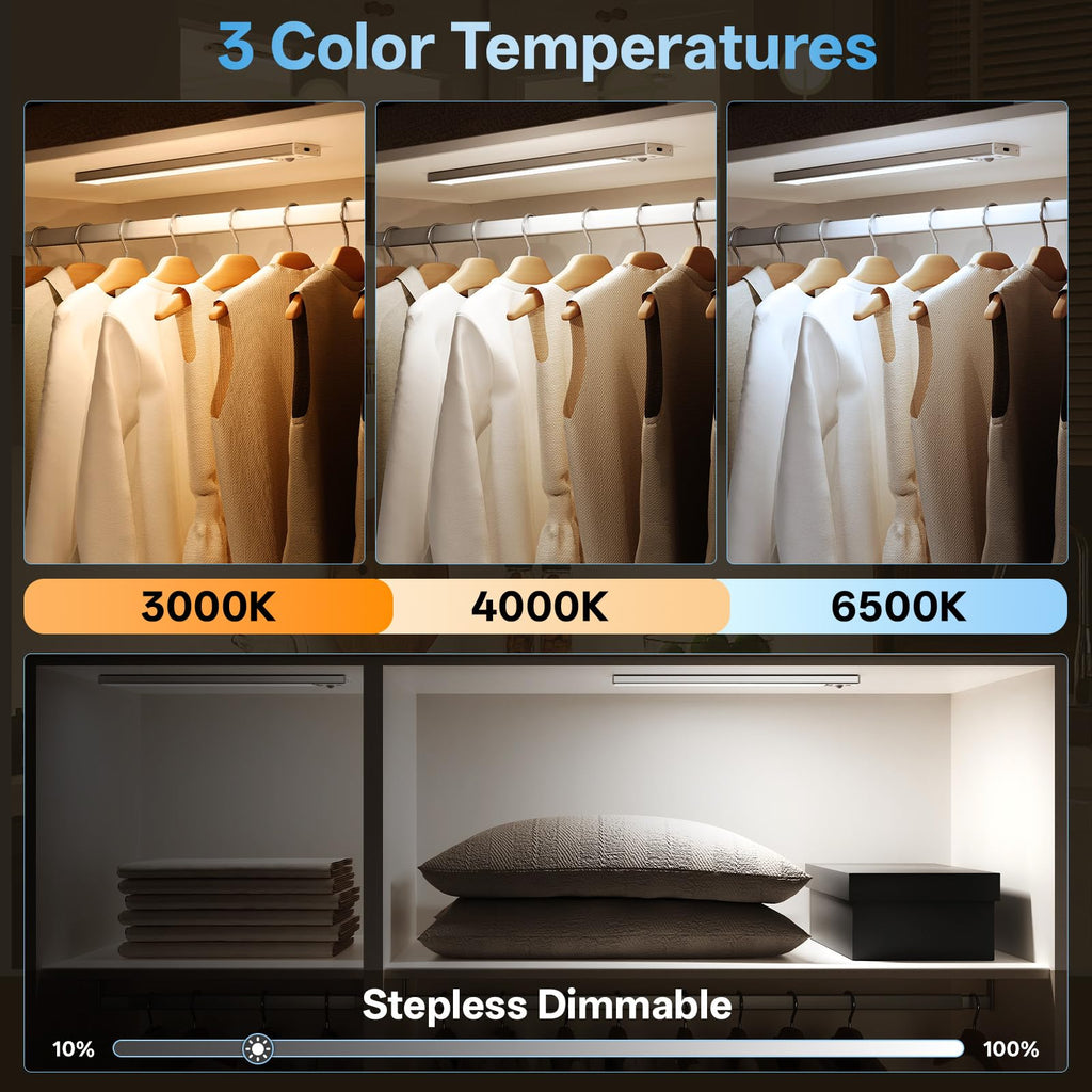 14inch Under Cabinet Lighting Wireless,Motion Sensor Light Indoor