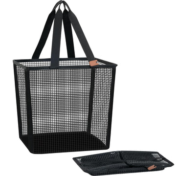 Collapsible Laundry Basket, 16.9 Gal. Large Pop-up Laundry Hamper with Long Carry Handles, Space-Saving Foldable