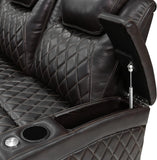 Oslo Home Theater Seating | Premium Top Grain Italian Nappa 11000 Leather, Power Recliner, Power Headrest