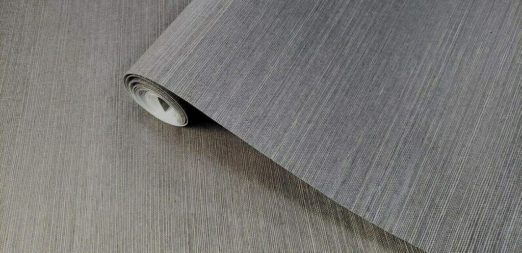 Wallpaper Rolls Grass Cloth Charcoal Gray Taupe sisal Natural Real grasscloth Plain wallcoverings