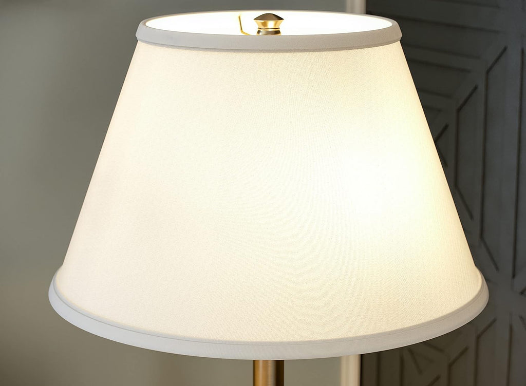 Spyglass Table Lamp with Antique Brass Finish, Classic Style, 30.5" Height, 17" Width, 17" Depth
