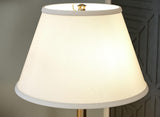 Spyglass Table Lamp with Antique Brass Finish, Classic Style, 30.5" Height, 17" Width, 17" Depth