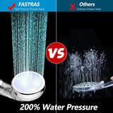 LED Shower Head with Handheld, High Pressure Shower Head with Hose, Holder & PTFE Tape etc