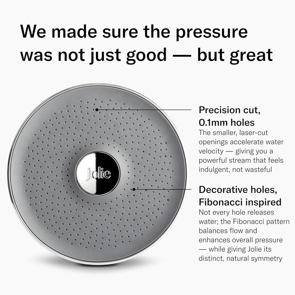 THE JOLIE FILTERED SHOWERHEAD | Clinically Tested