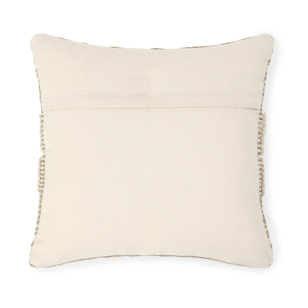 Handwoven Throw Pillow Cases - Rustic Elegance Natural