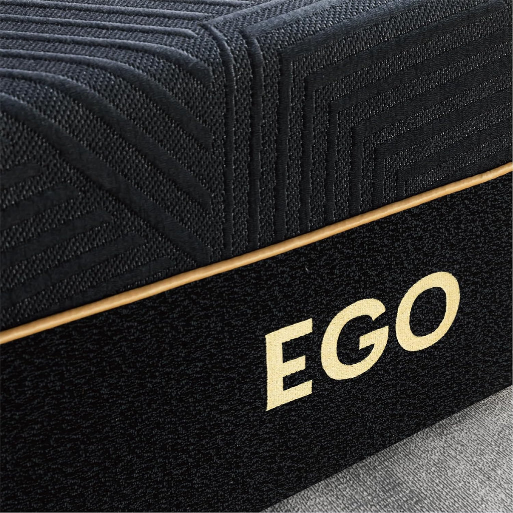Queen 14 inch Memory Foam Mattress for Back Pain Relief Medium Firm | Fiberglass Free, Copper Gel Infused