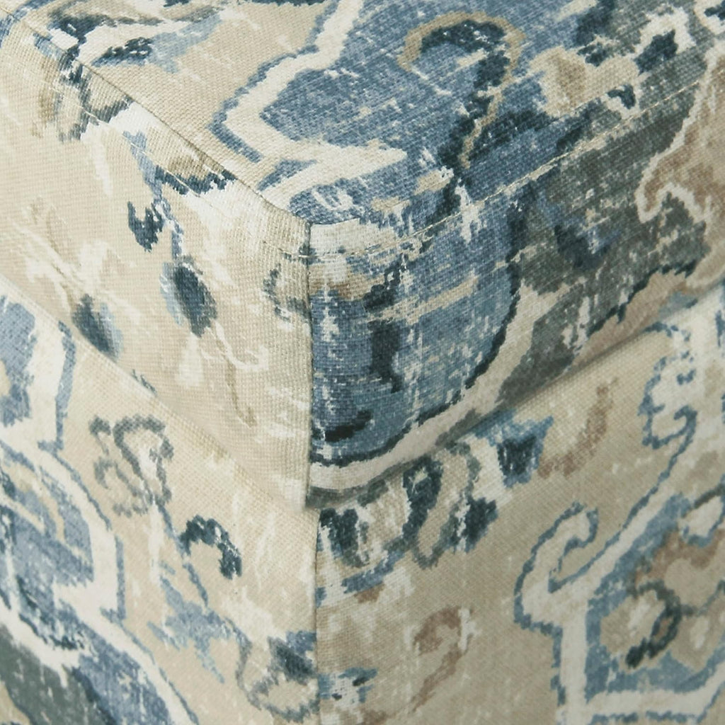 36" Decorative Storage Bench - Antiqued Blue