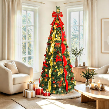 6FT Pop Up, Full Shape, Remote, Dual Color Lights