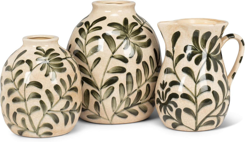 Collection Medium Frond Round Vase