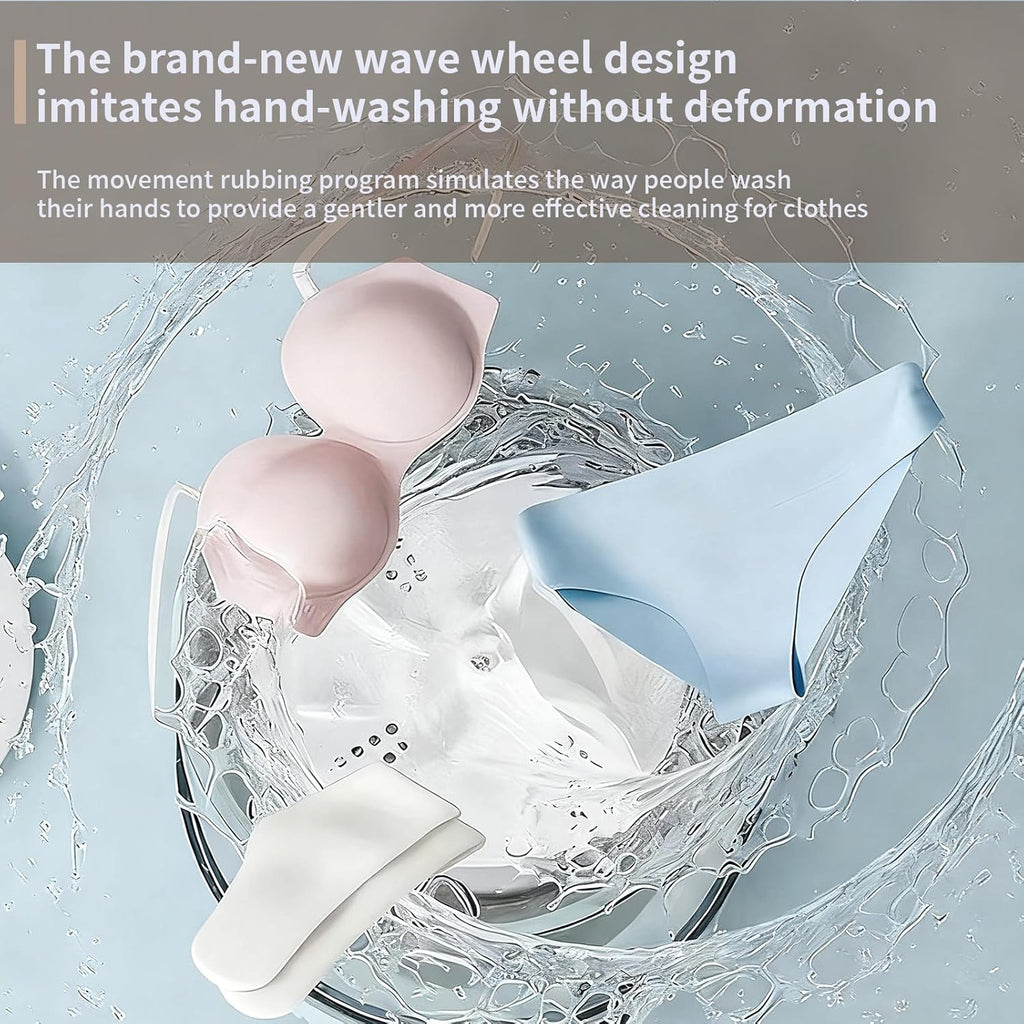 Portable Washing Machine, Mini Compact Single Tub Washer for Deep Clean Small Laundry