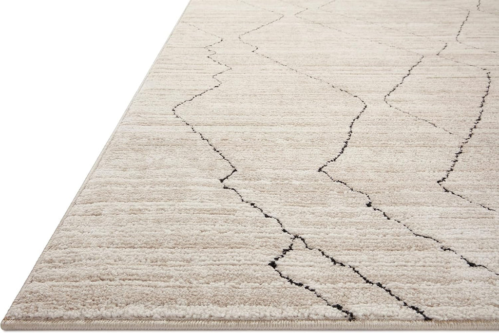 Darby Sand/Charcoal 7'-10" x 10' Area Rug