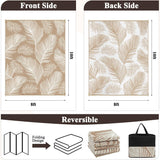 Waterproof Outdoor Rug 8x10, Reversible Plastic Straw Patio Camping Rug, Indoor Outdoor RV Mat Carpe