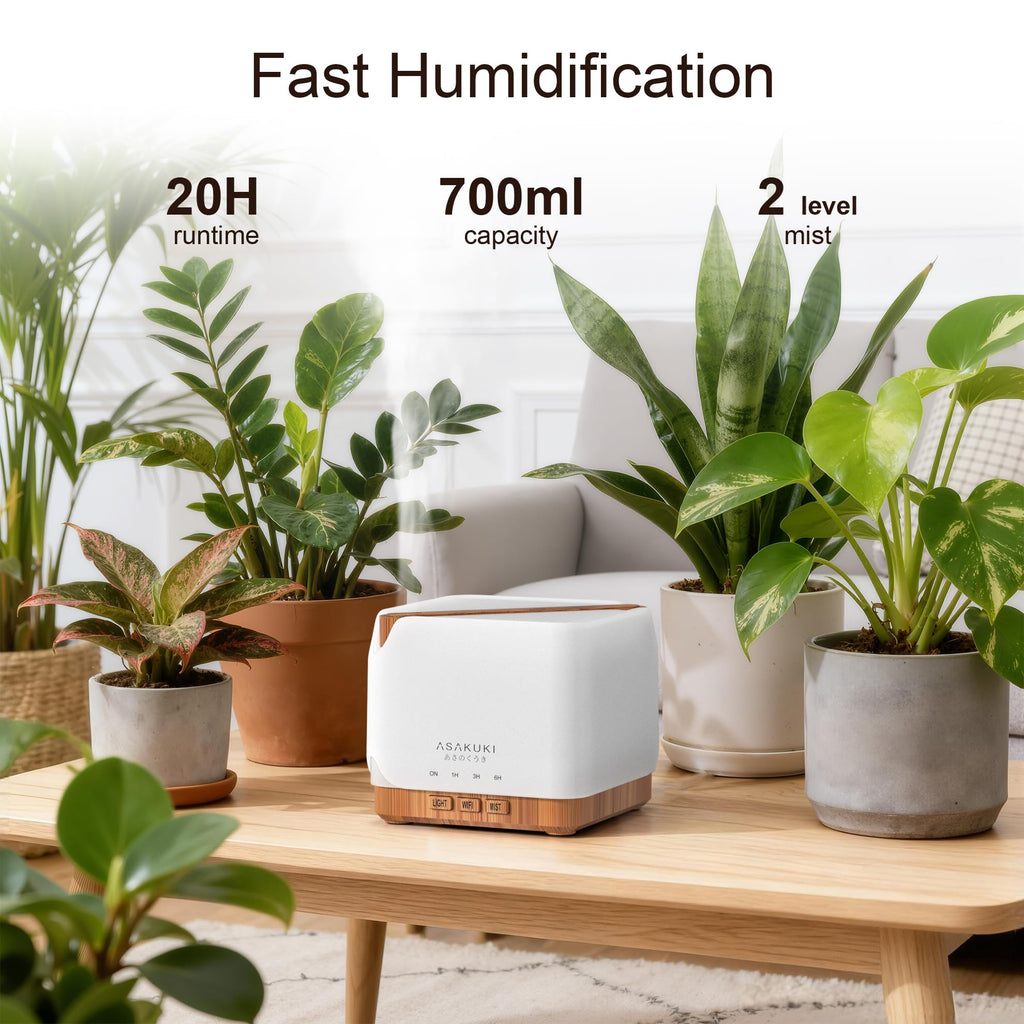Essential Oil Diffuser Smart WiFi Humidifier 700 ml