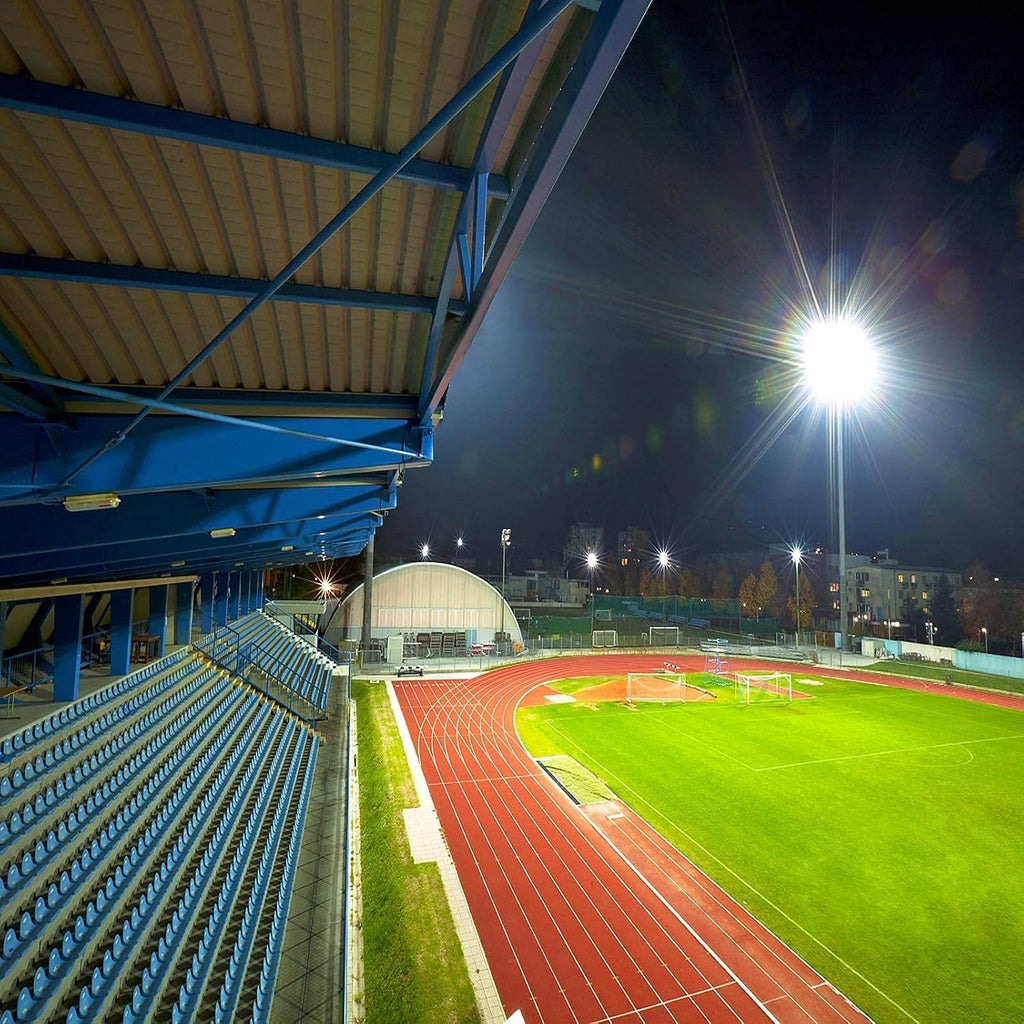800W LED Stadium Lights Outdoor, 2Pack 400W 6500K Arena Flood Light | 112000LM, IP67 Waterproof. 180° adjustable