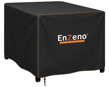 Fire Pit Cover Square 45x45x24inch, FirePit Table Cover Waterproof
