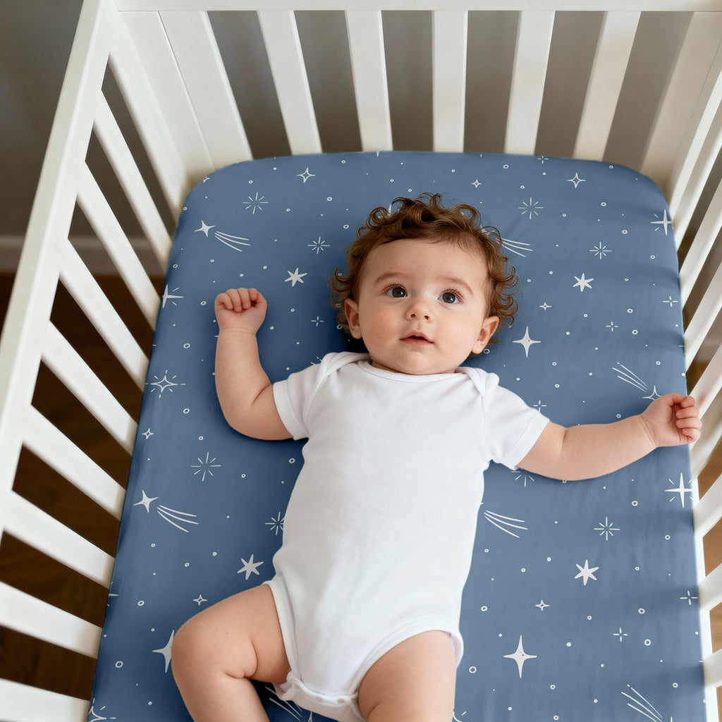 3 Pack Bedside Bassinet Sheets Girl & Boy 33" x 20" Rectangle
