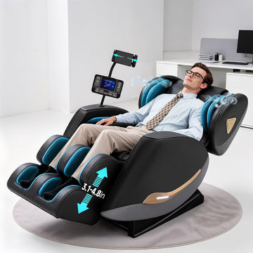Massage Chair Full Body, Zero Gravity Massage Recliner with Deep Kneading Shiatsu Massage, Foot Roller Reflexology