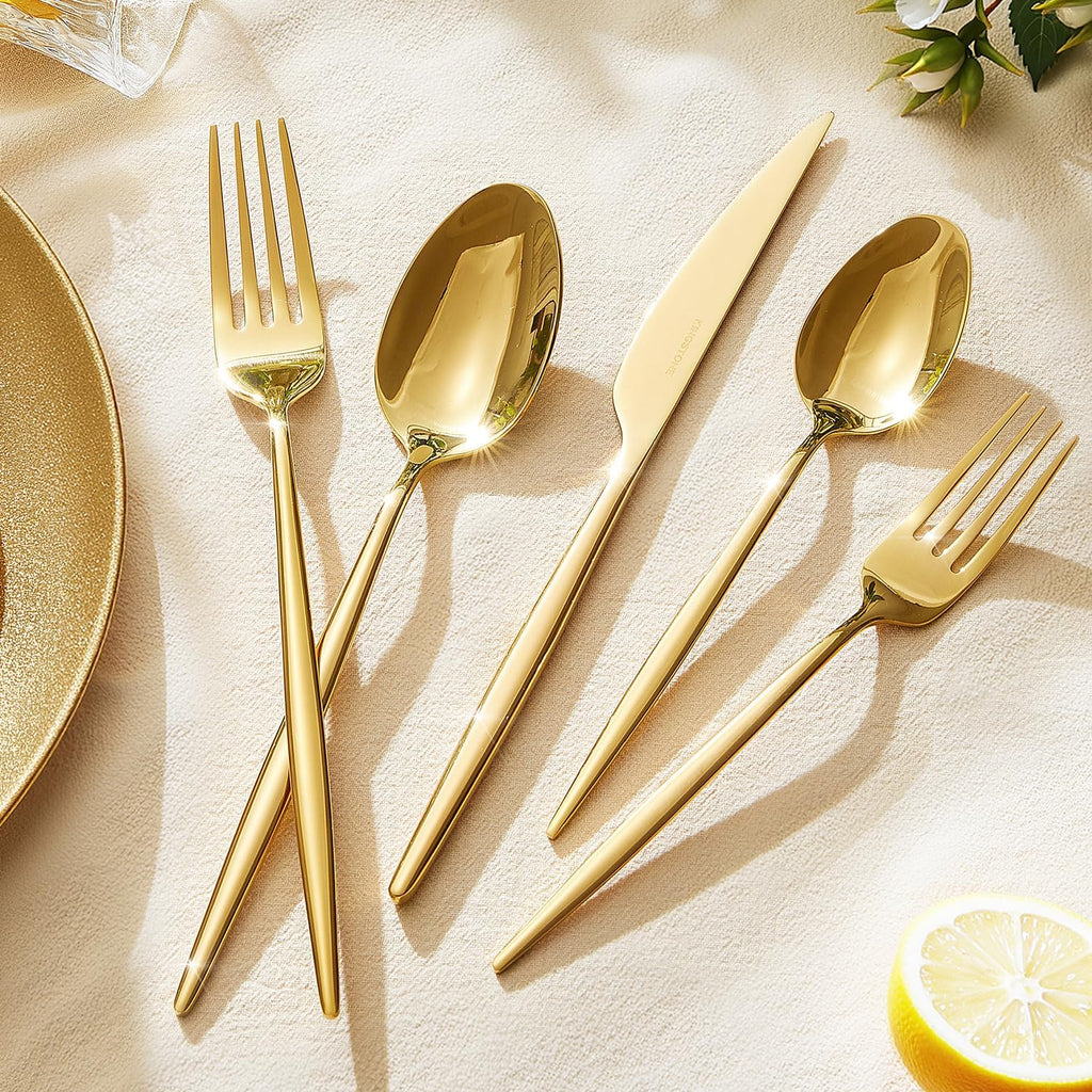 Silverware Set, Flatware Set Cutlery Set Premium 18/10 Stainless Steel
