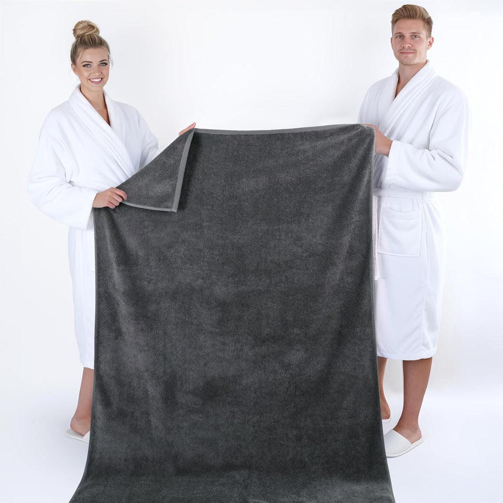 Soft Linen 100% Cotton Luxury Turkish Towels, 40x80 XL Bath Sheet | Soft Absorbent Quick Dry OEKO Tex Standard 100