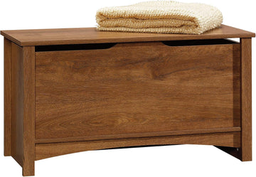 Shoal Creek Storage Chest, Toy Storage Chest , Storage Trunk, in Oiled Oak