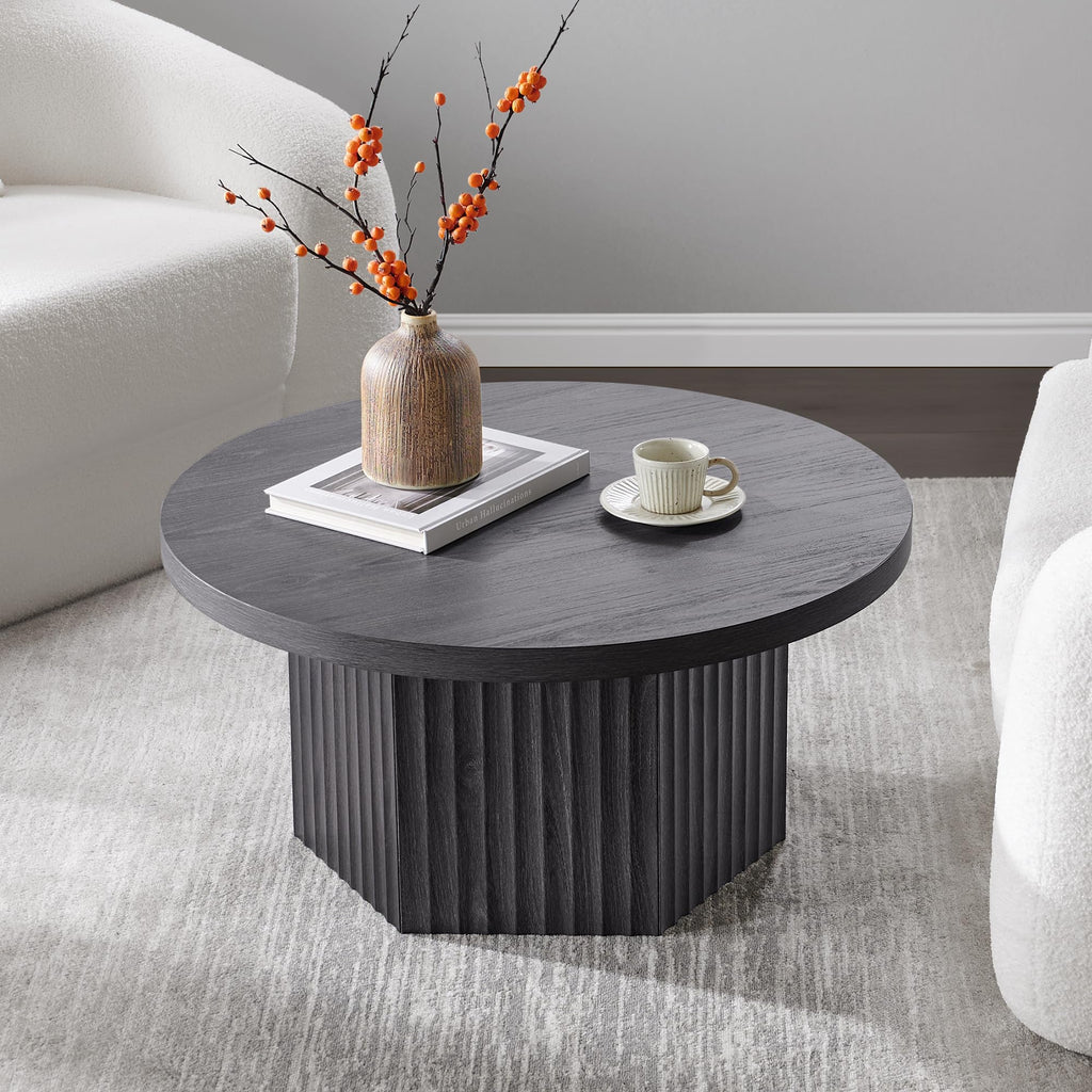 Round Fluted Center