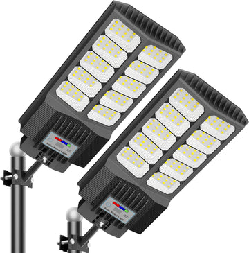 Solar Street Light Outdoor Waterproof Pole Led Solar Lights for Yard | High Liumen Outdoor Solar Flood Light for