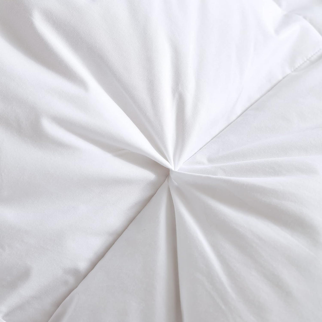 Goose Down Feather Fiber Comforter King, 100% 1200tc Cotton Fabric Duvet Inserts