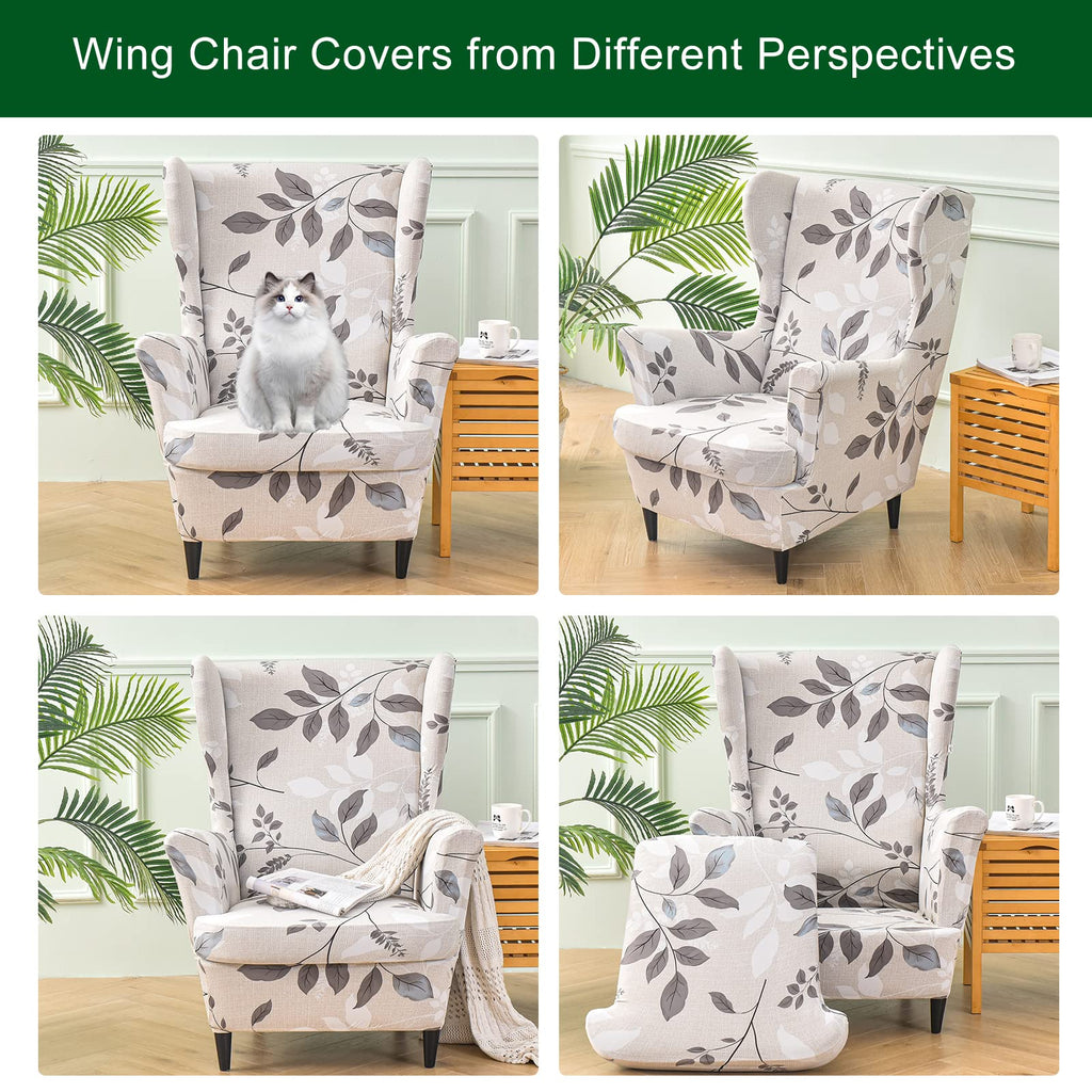 Wingback Chair Covers Wing Armchair Slipcovers