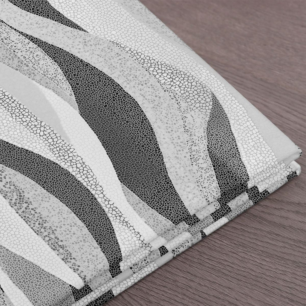 Waves Polyester Fabric by The Yard Abstract Curvy Lines Polyester Fabric Colorful Rainbow Soft Indoor Decor for DIY