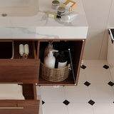 40" Floating Bathroom Vanity with Ceramic Sink