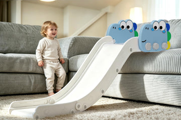 Couch Slide for Toddlers, Adjustable Indoor Sofa Slide, Blue