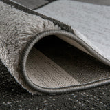 Rugshop Contemporary Modern Boxes Design Area Rug for Home Office,Living Room,Bedroom,Kitchen Non-Shedding Area Rug