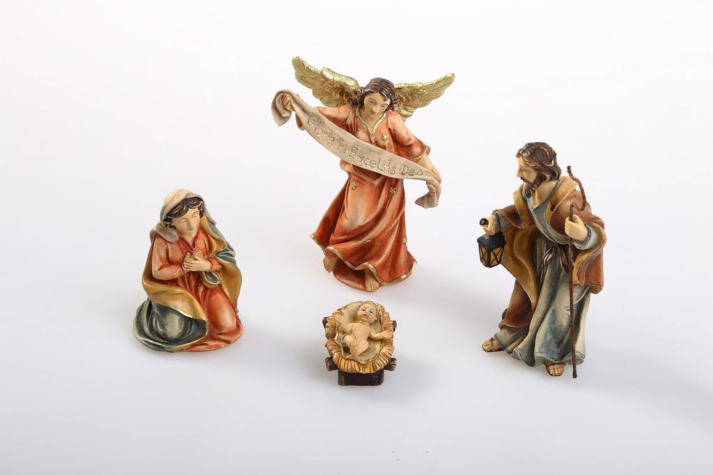 15-Piece Complete 4" Christmas Nativity Set