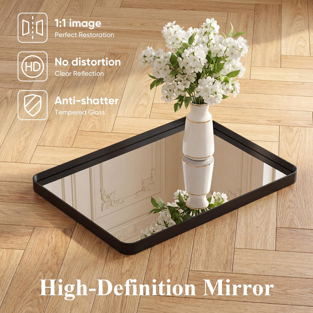 Bathroom Mirror 48x36 Inch, Vanity Mirror for Wall