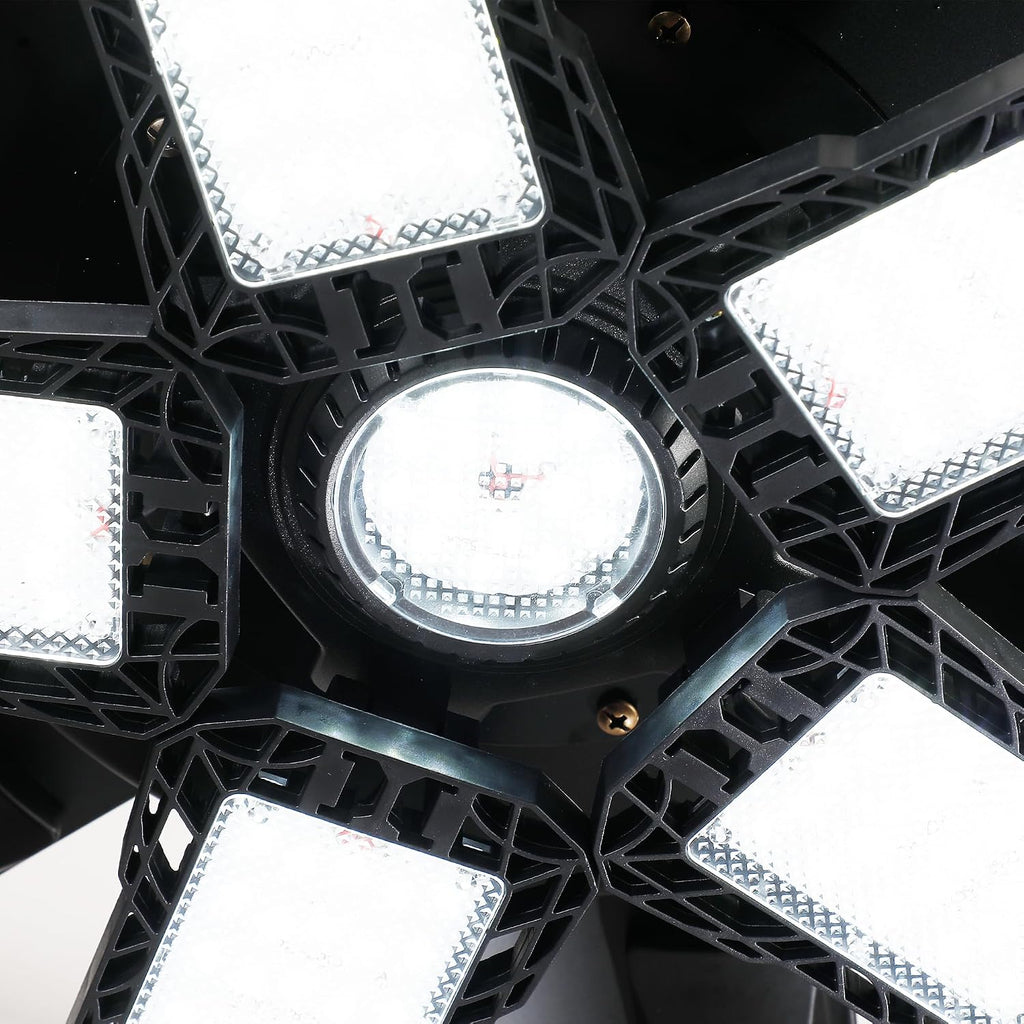 84" Ceiling Fan with LED Light and Remote - Matte Black