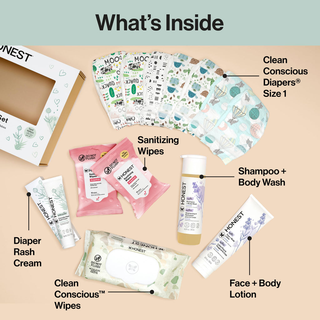Arrival Gift Set, Newborn Essentials, Welcome Box