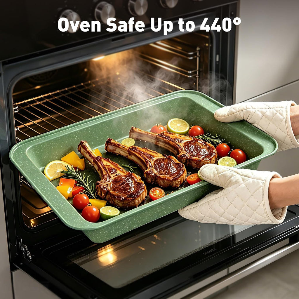 30 Piece Pots and Pans Set, Kitchen Cookware Sets Non Stick | Induction Compatible, PFOA & PFOS Free, Bakeware Sets
