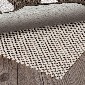 Non Slip Rug Pad Rug Gripper for Hardwood Floors, Extra Thick Non Slip Mat Under Carpet (9'x12') - Set of 9